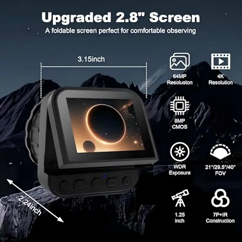 64MP 2.8‘’ Screen 4K Electroni - Electronics & Gadgets Icon review and price