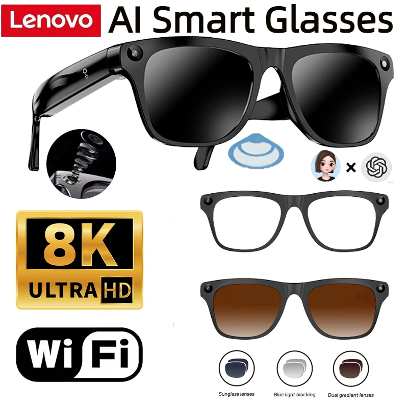 Lenovo 32G Memory 800W 4K Came - Smart Glasses Ar review and price