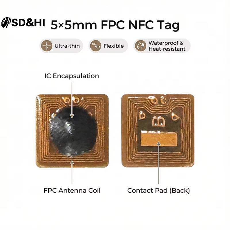 1/5/10PCS Programmable 5*5mm M - Nfc Tag Programmable review and price