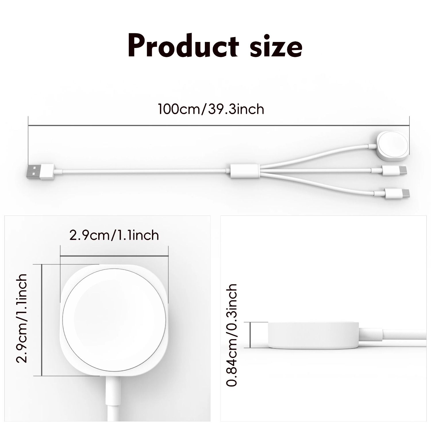3 in 1  Magnetic Watch Charger - Portable Wifi Hotspot review and price