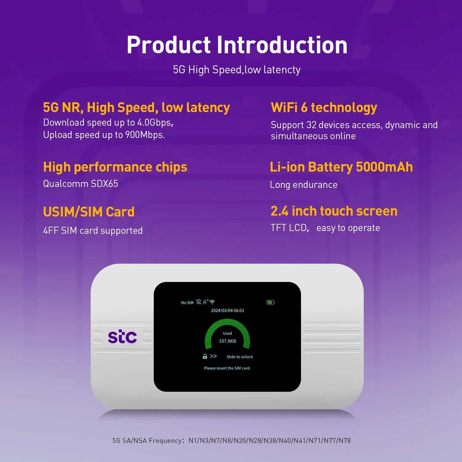 2025SUNCOMM Portable Pocket Mo - Portable Wifi Hotspot review and price