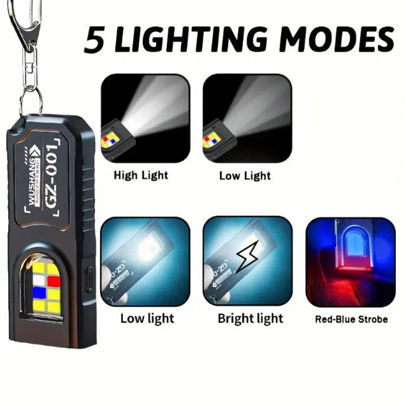 Multifunctional Keychain Flash - Mini Electronics Gadgets review and price