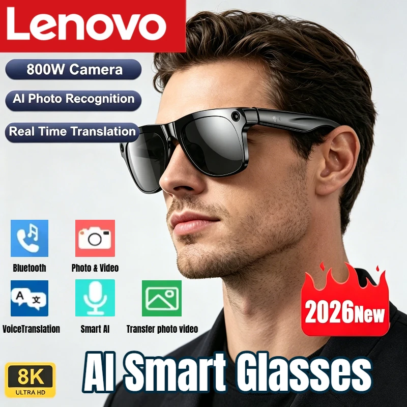 Lenovo AI Smart Glasses 8K HD  - Smart Glasses Ar review and price
