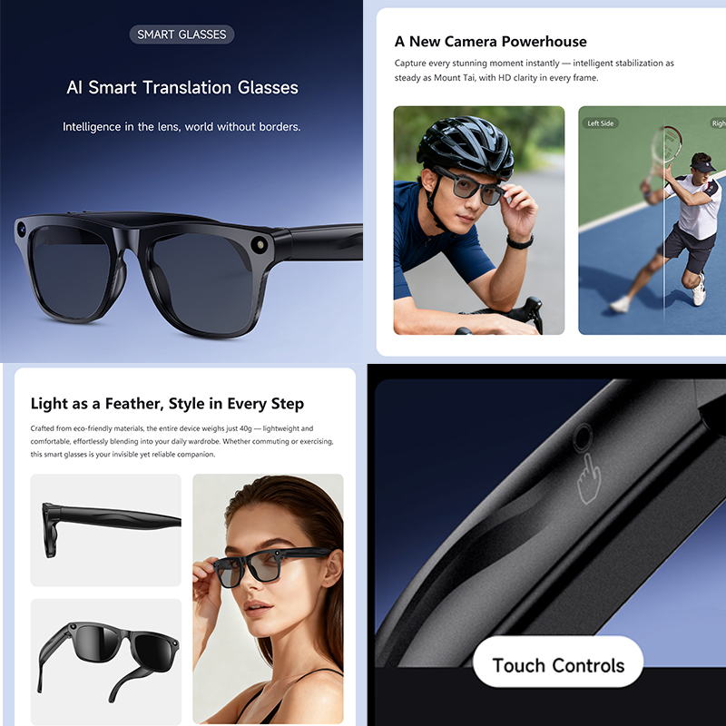 4K UHD Smart Translation Glass - Smart Glasses Ar review and price
