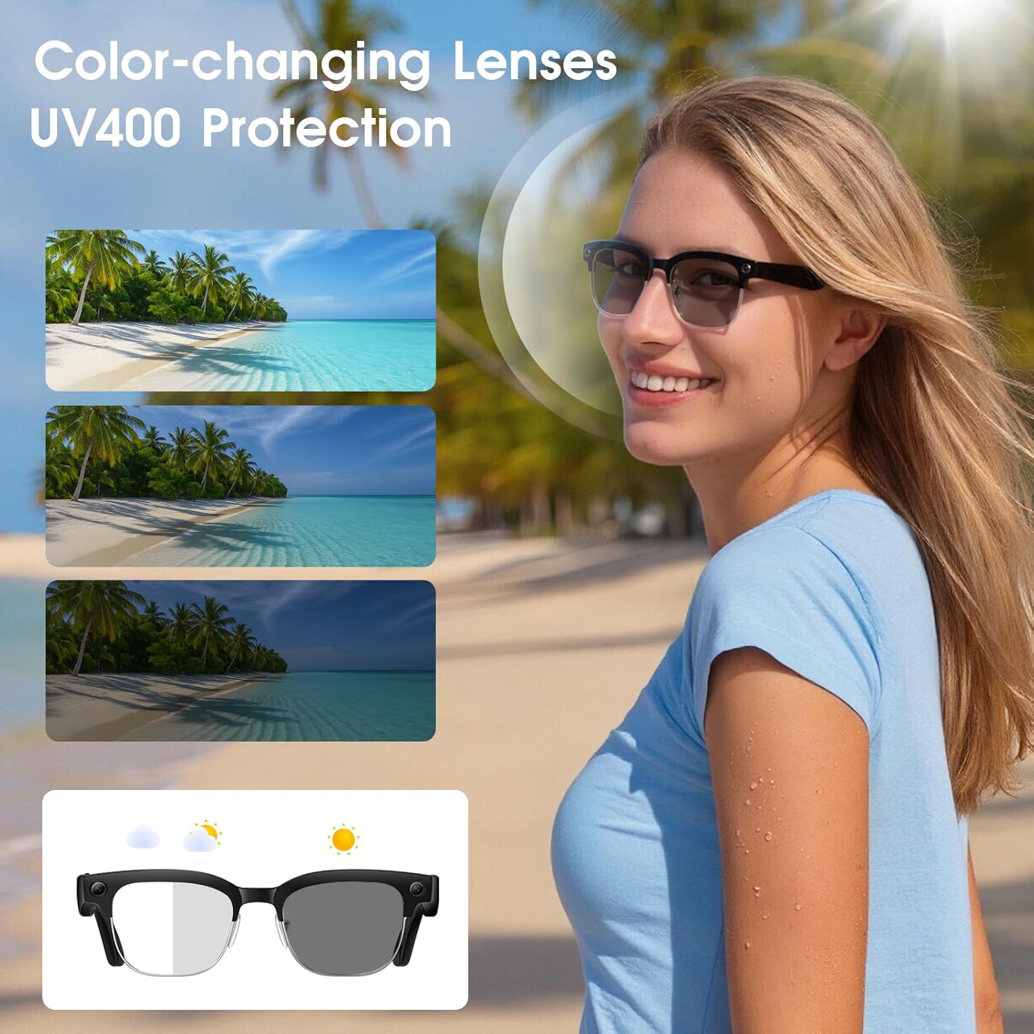 2026 New 4K HD 800W Camera Sma - Smart Glasses Ar review and price