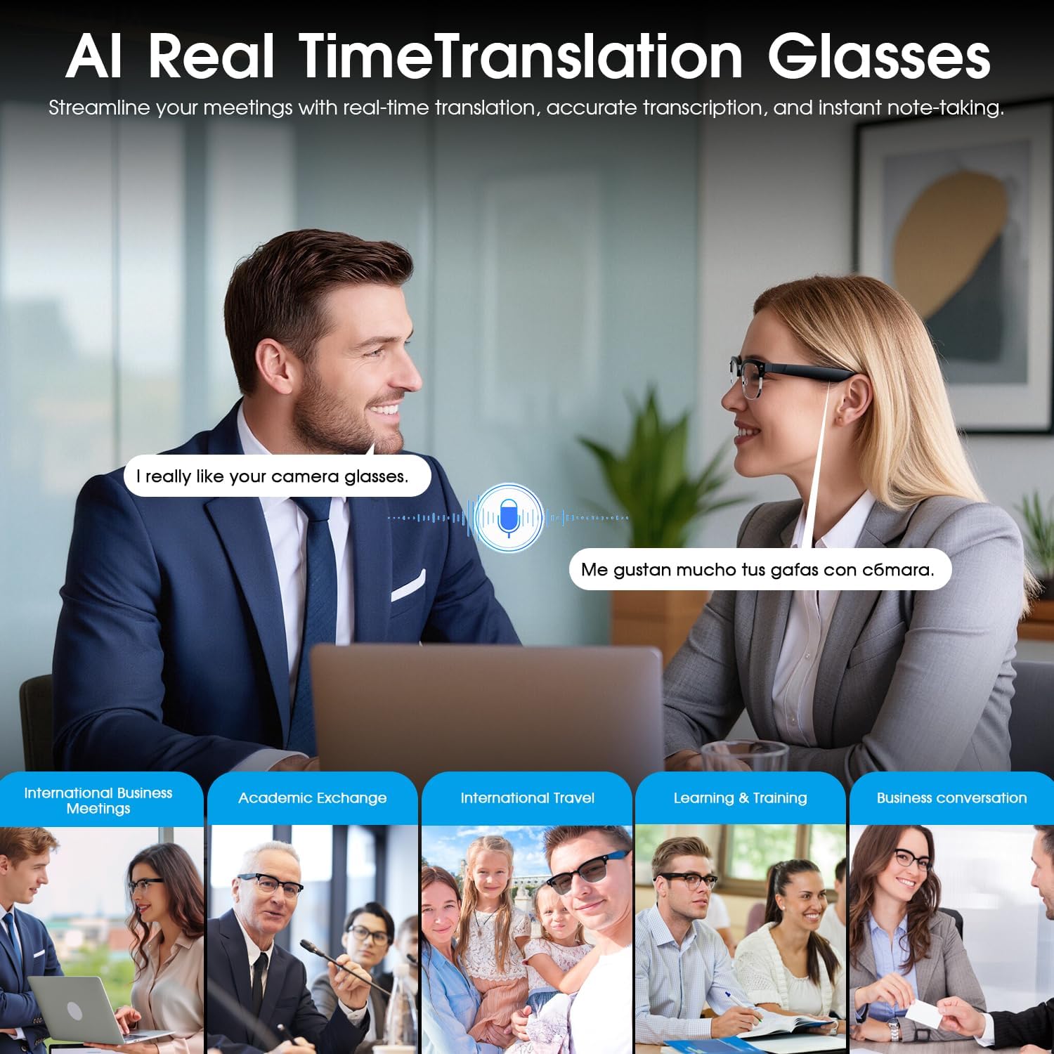 2026 New 4K HD 800W Camera Sma - Smart Glasses Ar review and price