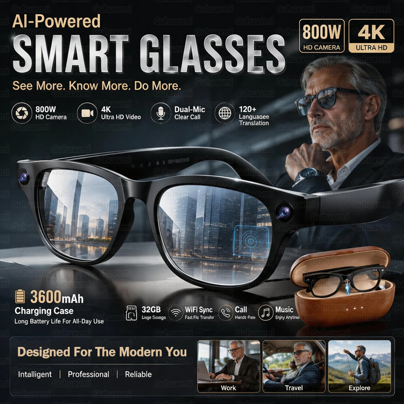 3600mAh Power Bank AI Smart Su - Smart Glasses Ar review and price