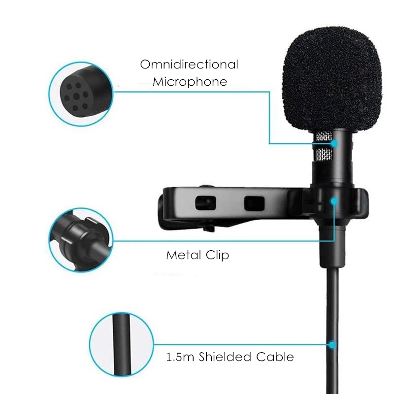 1.5m Mini Portable Lavalier Mi - Mini Electronics Gadgets review and price