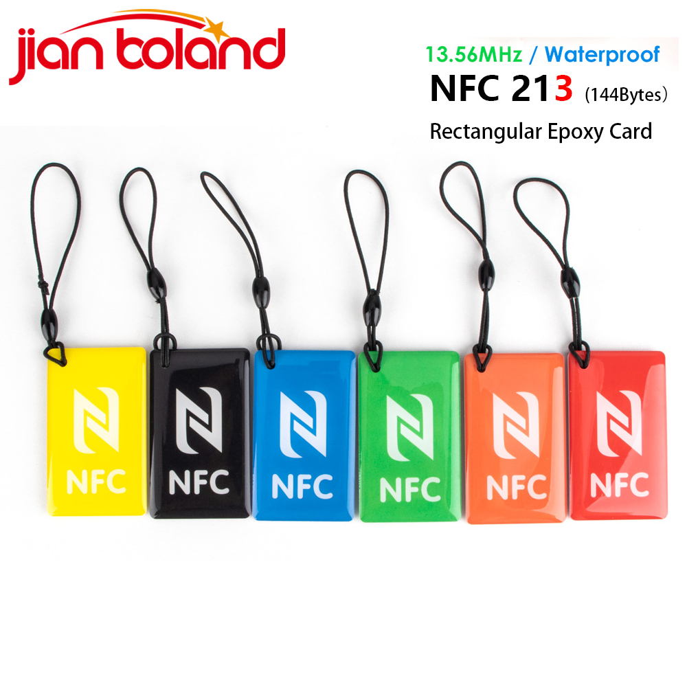 6pcs Rectangular 13.56MHz ISO1 - Nfc Tag Programmable review and price
